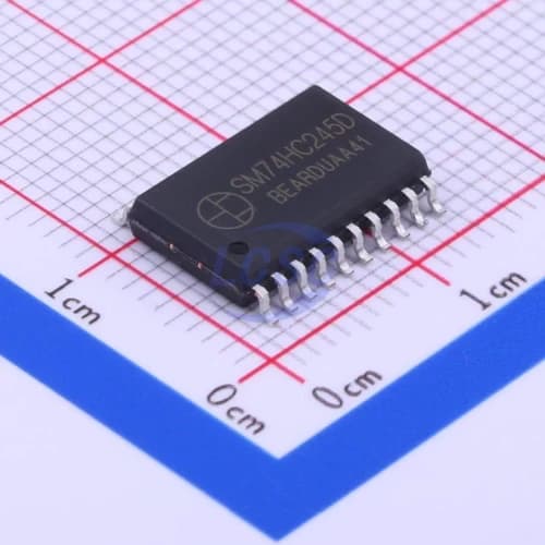 آی سی SM74HC245D ترنسیور پکیج SOIC-20-300mil
