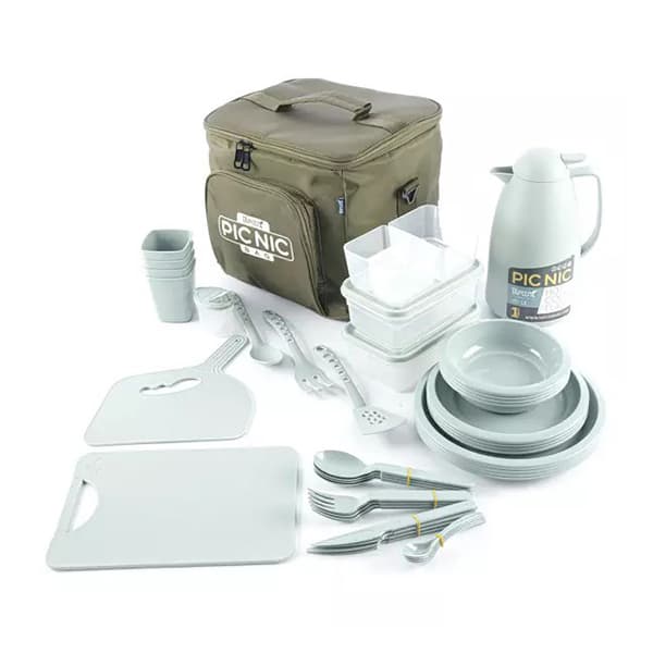 پک ظروف مسافرتی چهار نفره پیک نیک تاپکو