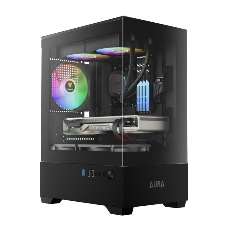 کیس گیمینگ گیم دیاس Gamdias AURA GC9M ARGB Black