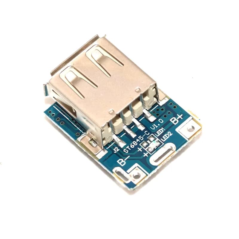 ماژول مینی پاوربانک خروجی 5 ولت 1 آمپر