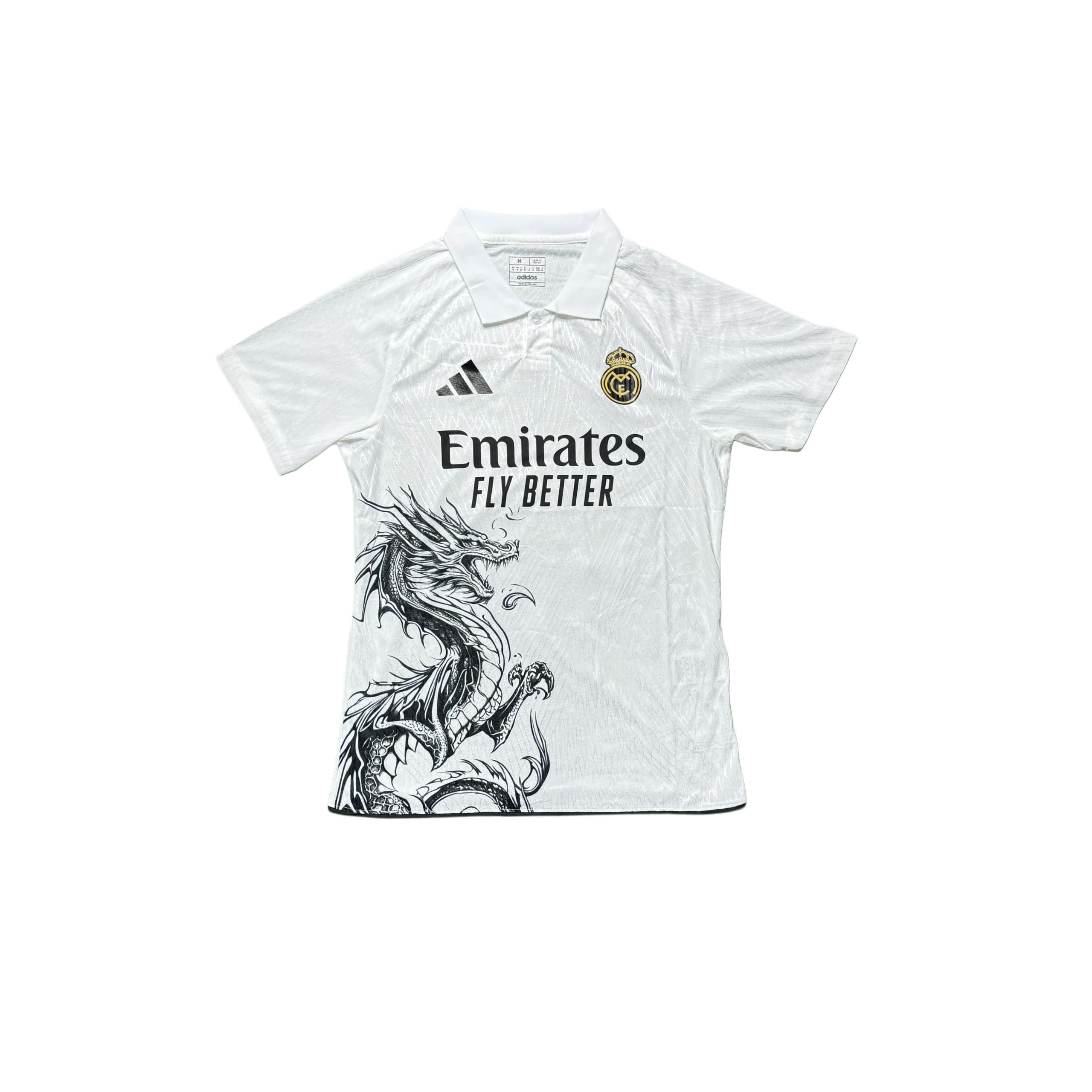 لباس پلیری دراگون سفید رئال مادرید2025-پیراهن تک