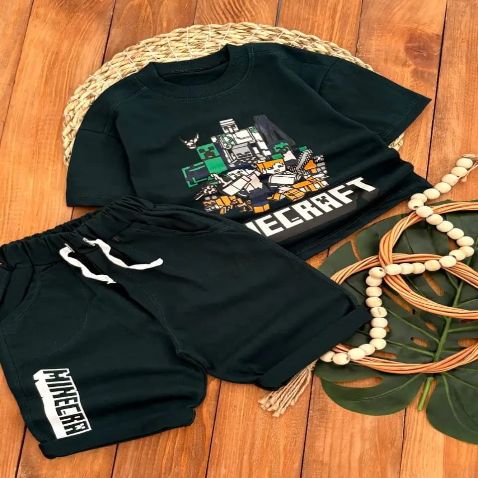 تیشرت شلوارک مای کرافت کد 3080
