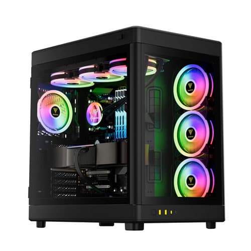 کیس کامپیوتر گیم دیاس مدل Neso P1 رنگ مشکی