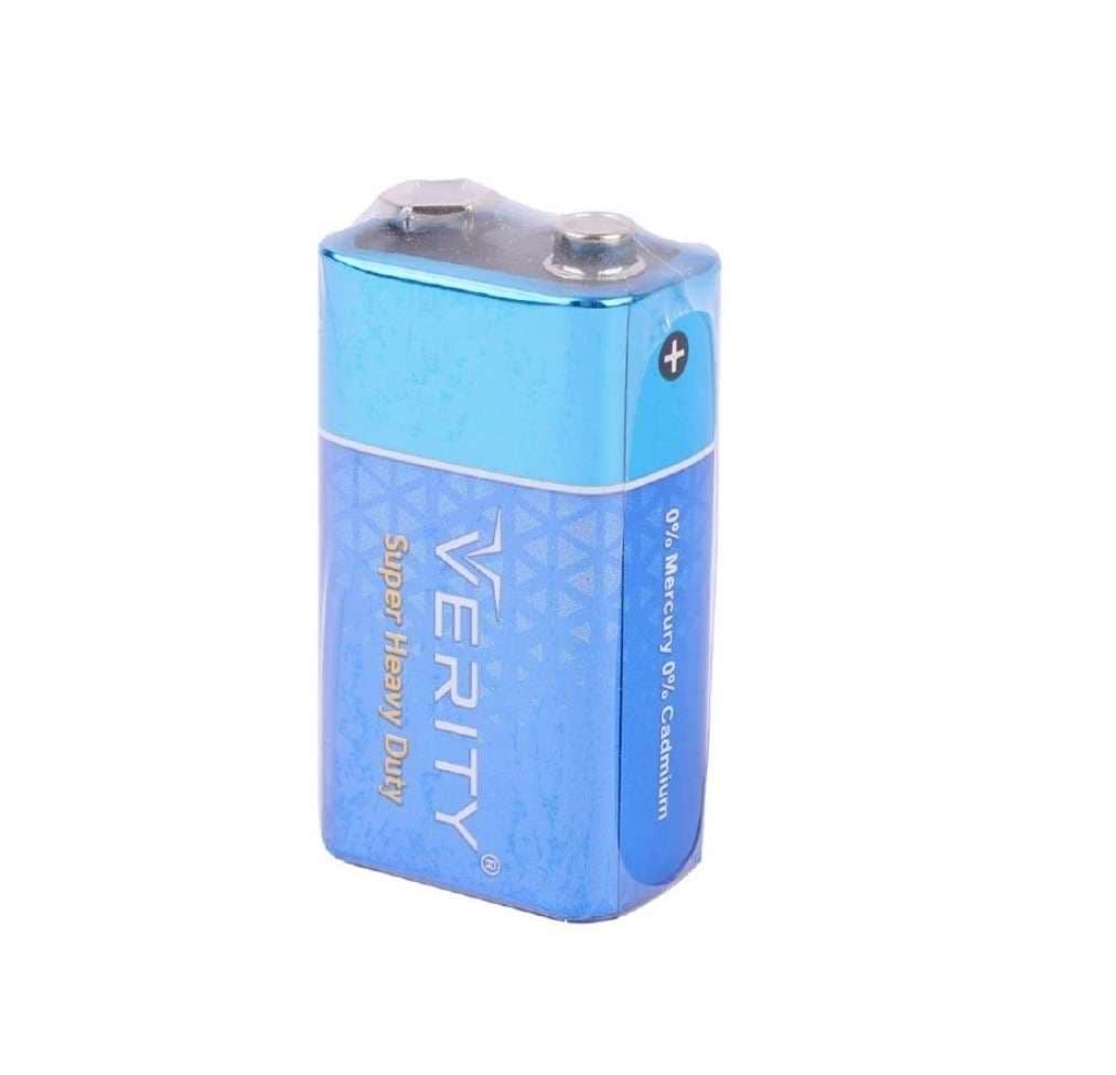 باتری کتابی وریتی مدل VERITY SUPER HEAVY DUTY 6F22 9V
