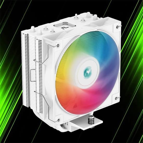 خنک کننده پردازنده دیپ کول مدل AG400 WHITE ARGB
