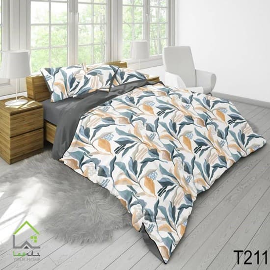 روتختی تک نفره طرح برگ سوزنی