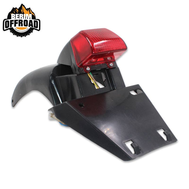 دمی عقب بهمراه چراغ خطر ایرانی مناسب موتور هوندا CRM