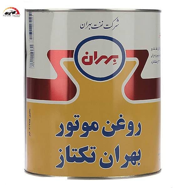 روغن موتور خودرو بهران مدل Taktaz SAE حجم 3.785 لیتر