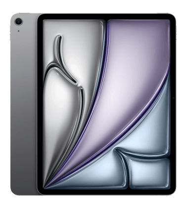 آیپد ایر ۱۳ اینچی ۲۰۲۵ با چیپ M3 رنگ خاکستری با ظرفیت 128 گیگابایت Wi-Fi مدل MCNH4