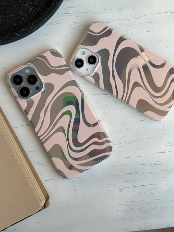 قاب گوشی آیفون Mirror Spiral - کد (۷۴۸۶۵)