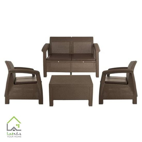 میز و صندلی حصیری