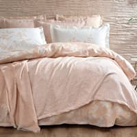 سرویس کاور لحاف روتختی پتو دو نفره یاتاش اتا صورتی