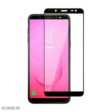 گلس فول چسب سامسونگ J4 Plus