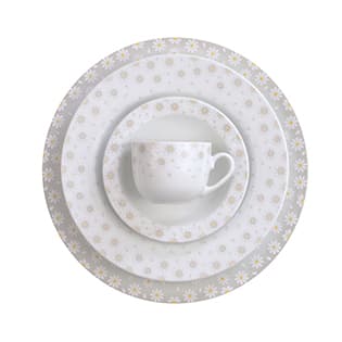 سرویس چینی زرین 12 نفره کامل کامومیلا پلاس (74 پارچه)