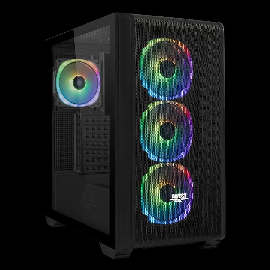 کیس کامپیوتر اوست مدل AWEST GT-AV302-MB