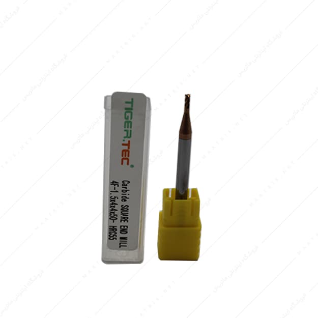 فرز الماس سرتخت چهار پر کهربایی قطر 1/5 کارگیر 4 دنباله 4 طول 50 میلی متر برند تایگر تک