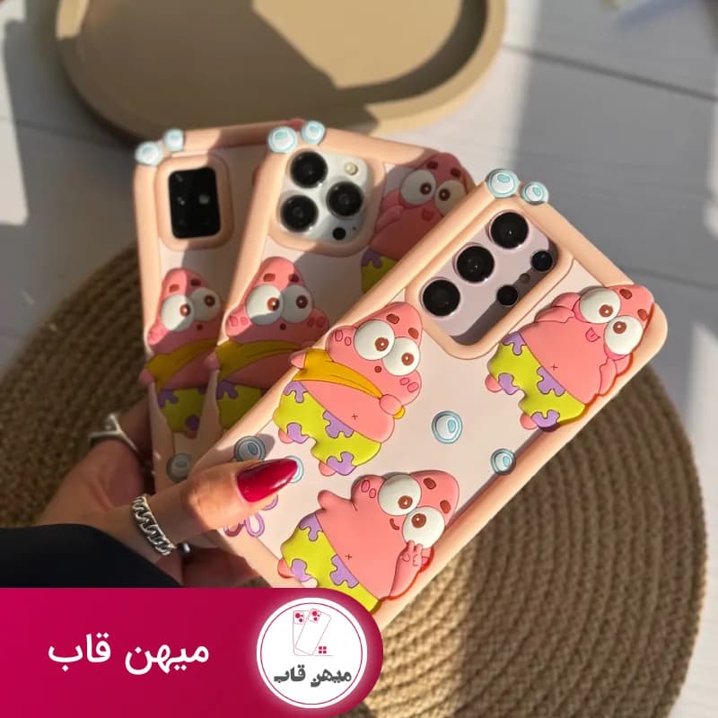 قاب گوشی آیفون پاتریک بازیگوش سیلیکونی - کد (۵۲۹۰۵)