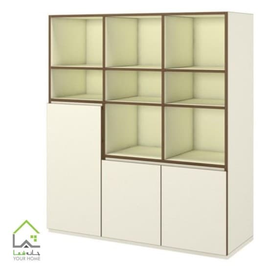 کتابخانه مدل 3درب