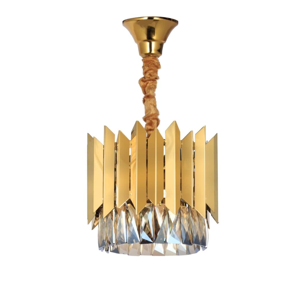 لوستر چشمه نور کد P2635/25 طلایی