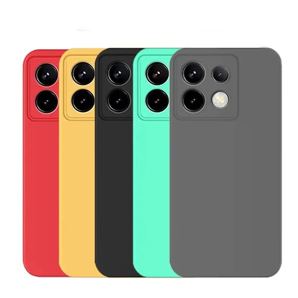 قاب سیلیکونی اصلی شیائومی نوت 13 پرو 5G با محافظ لنز