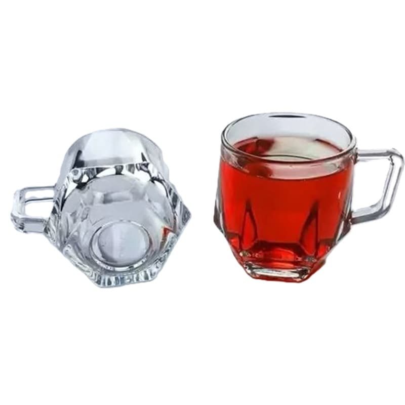 فنجان شیشه ایی اونیکس مدل هامبورگ کد 276