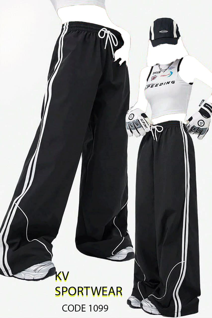 شلوار بگ اسپرت ورزشی زنانه کد 0056