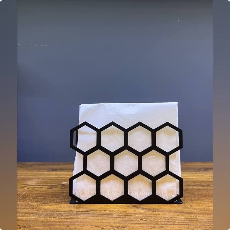 جا دستمالی فلزی ساور کد M13