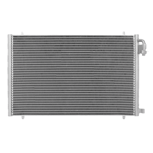 رادیاتور کولر (کندانسور) پژو 206 کپسول دار همراه شیر قطع کن رند کوشش رادیاتور