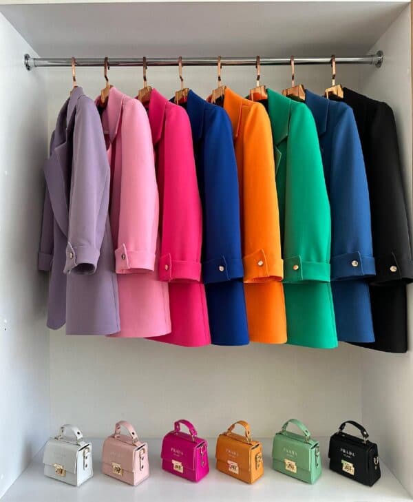 کت زنانه مدل آستین پاکتی