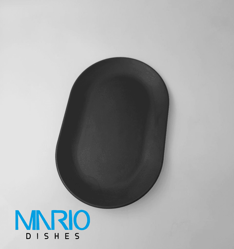 بشقاب بیضی ملامین تورزن 344