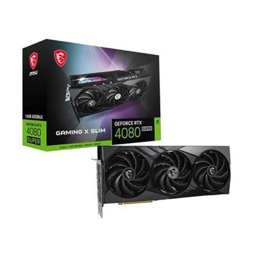 کارت گرافیک ام اس آی GeForce RTX 4080 Super 16GB Gaming X Slim
