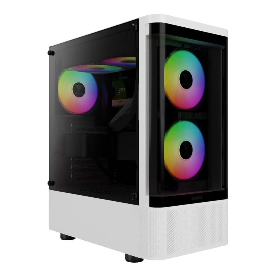 کیس گیم دیاس TALOS E3 CG WHITE GAMING CASE