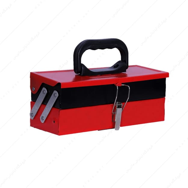 جعبه ابزار فلزی طول 30 سانتی متر مدل ارتشی برند کاوه