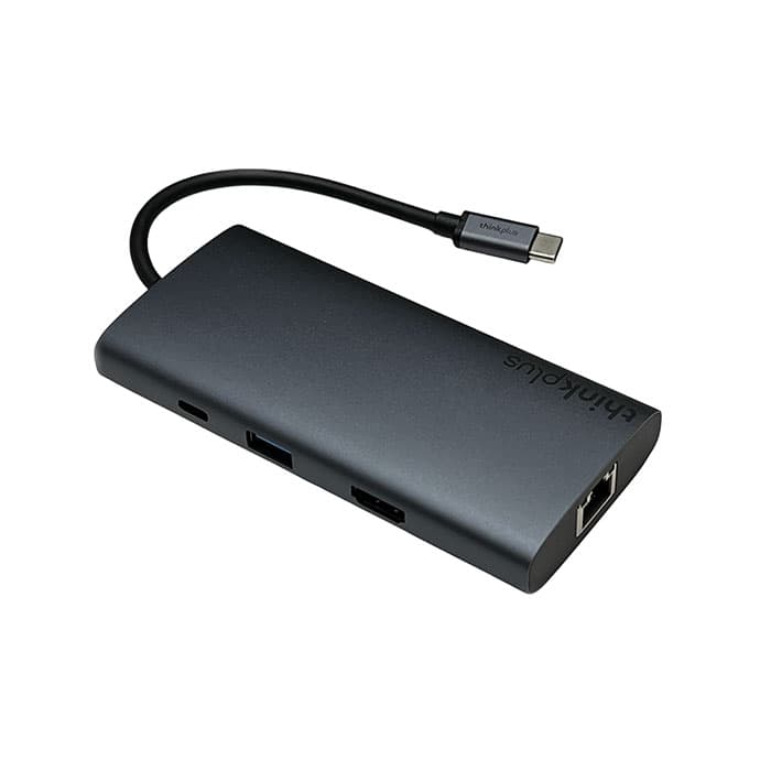 مبدل 8 پورت برند Lenovo Thinkplus مدل LC07-R