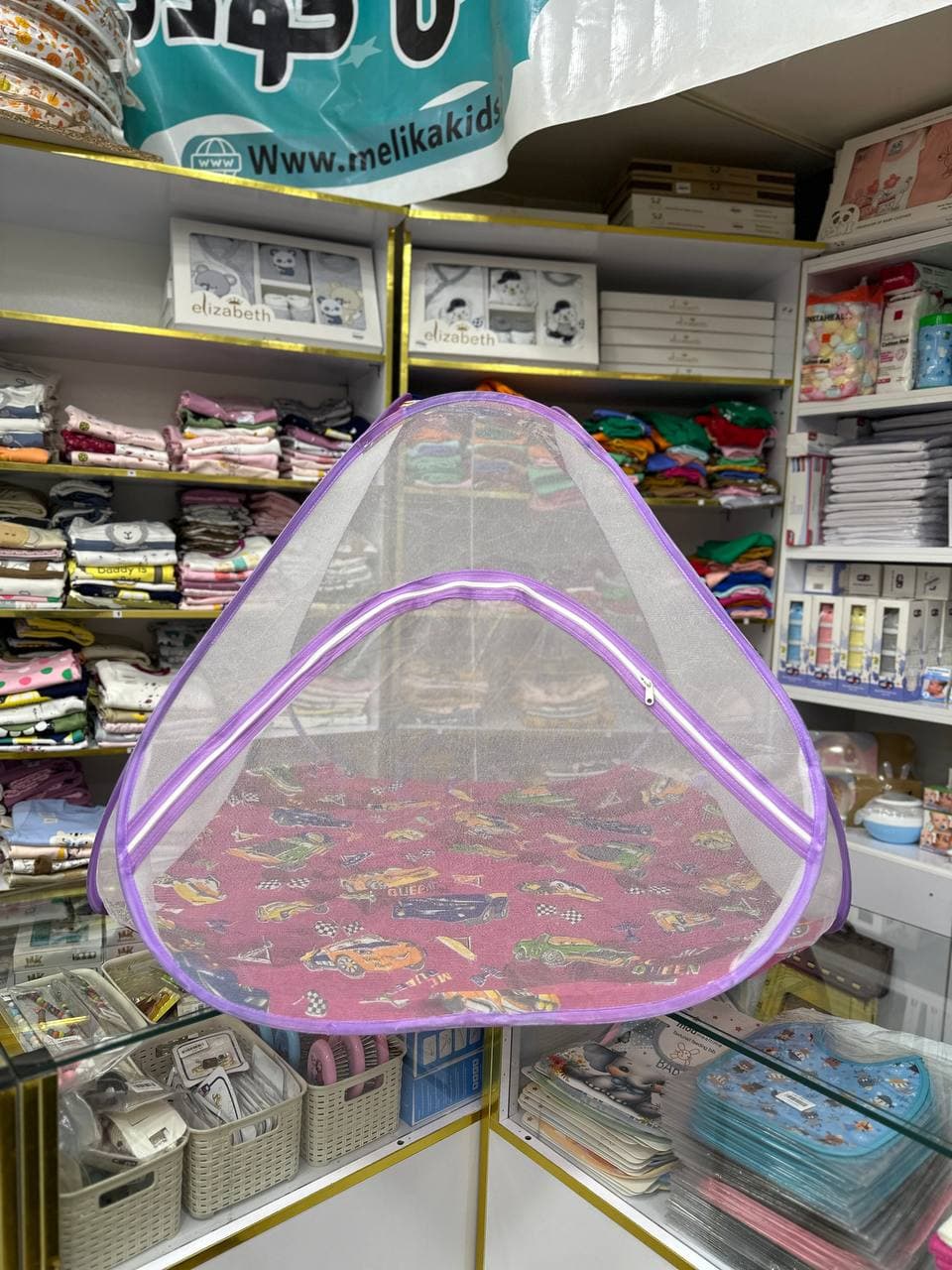 پشه بند کلبه ای ساده کد 111 نوزادی کد 212001