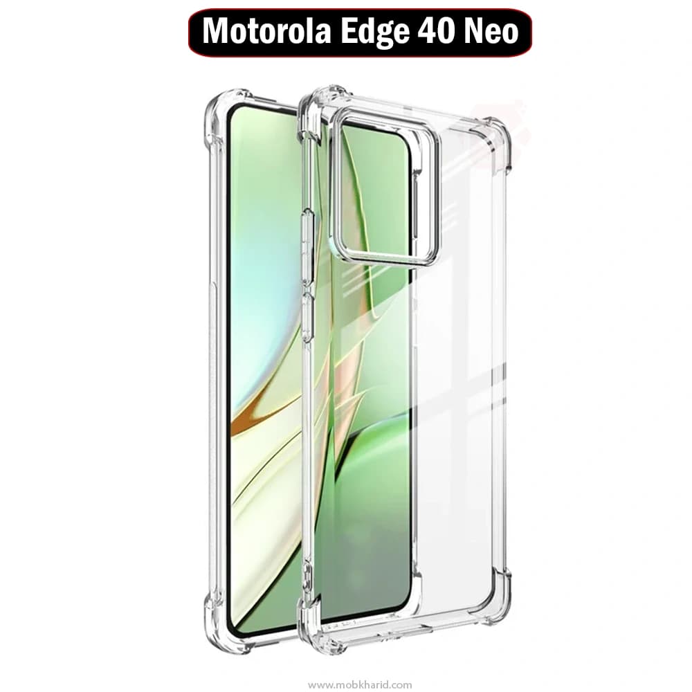 قاب ایربگ دار شفاف Airbag Clear Flexible Case | Motorola Edge 40 Neo