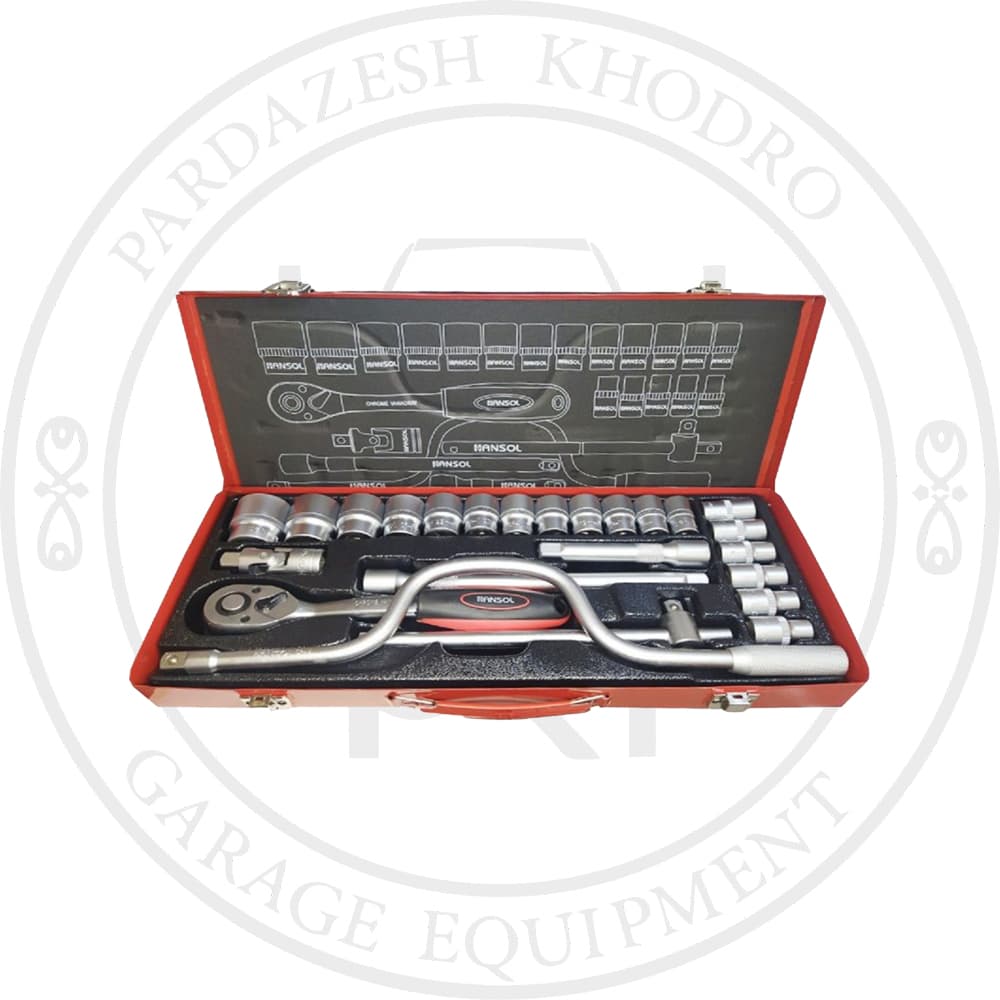 جعبه بکس 28 پارچه هانسول درایو 1/2