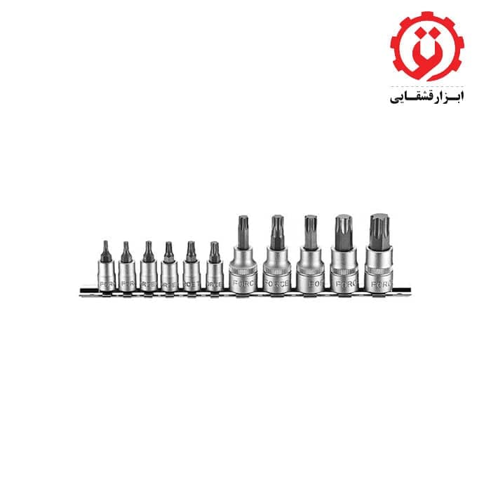 سری تورکس بکسی 1/4 و 3/8 درایو 11 عددی فورس مدل 2111I