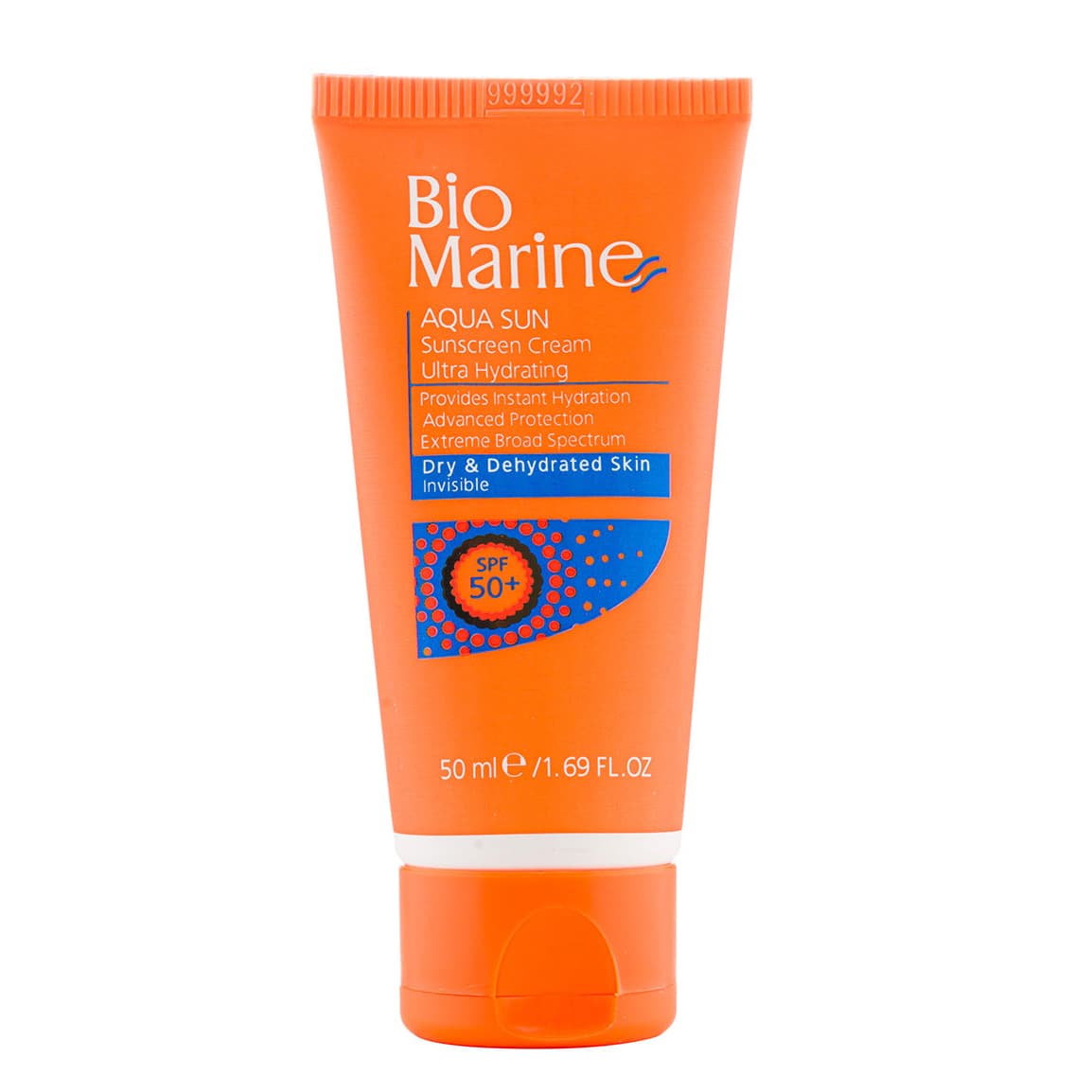 کرم ضدآفتاب رطوبت رسان SPF50 پوست خشک و دهیدراته بایومارین