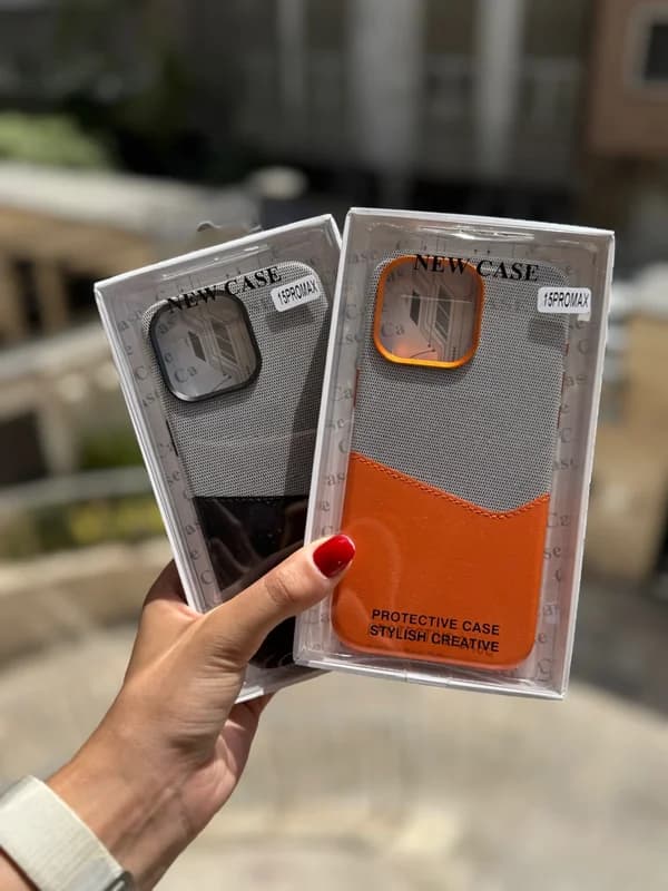 قاب گوشی آیفون Deluxe برند KD اورجینال همراه با مگ سیف