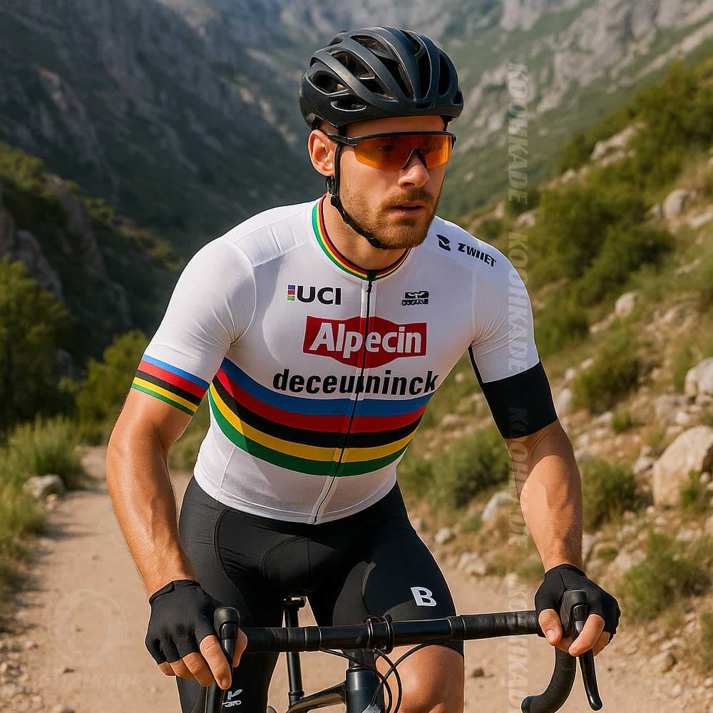 ست لباس دوچرخه سواری آستین کوتاه DECEUNINCK