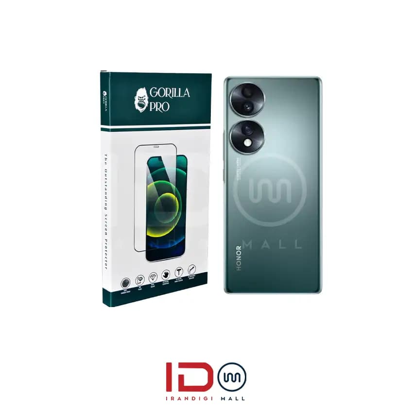 گلس و محافظ هیدروژلی (شفاف) بدنه گوشی آنر مدل HONOR 70