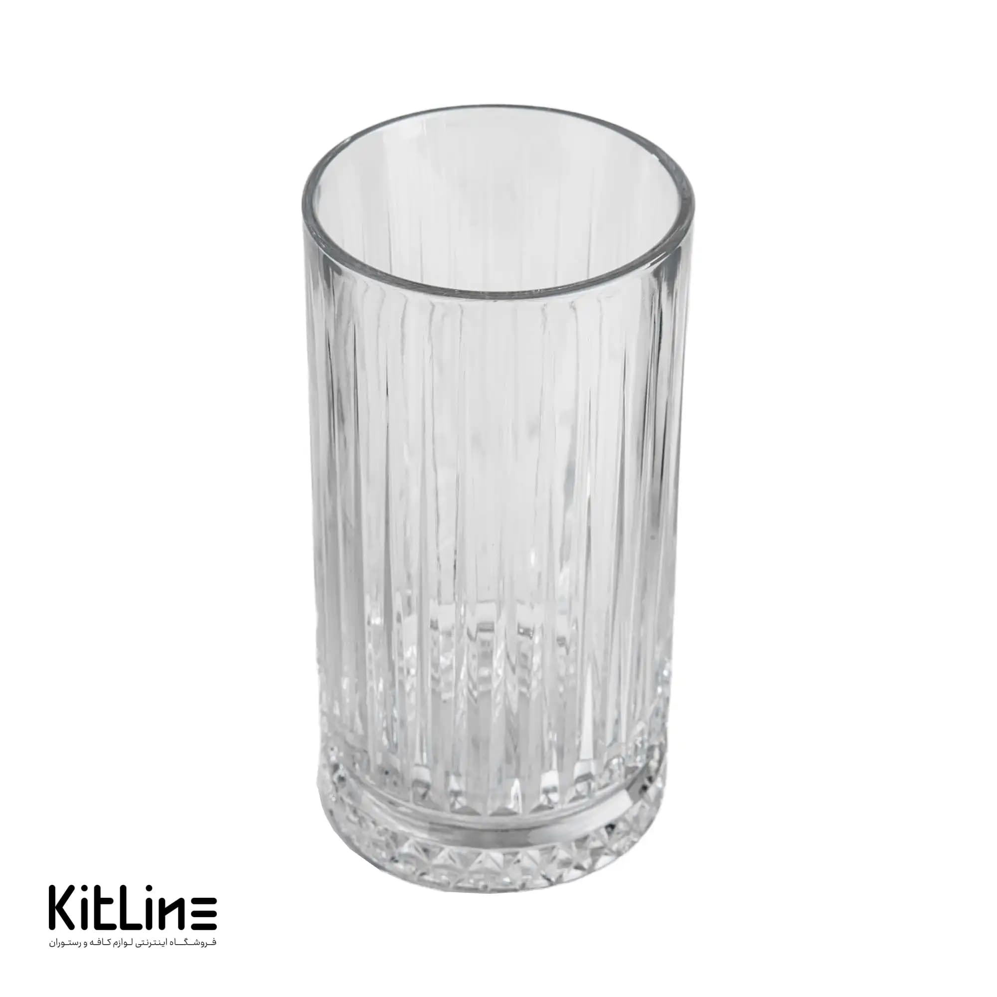 لیوان شیشه ای ۴۳۵ میلیلیتری پاشاباغچه مدل الیسیا (ست ۶ عددی)