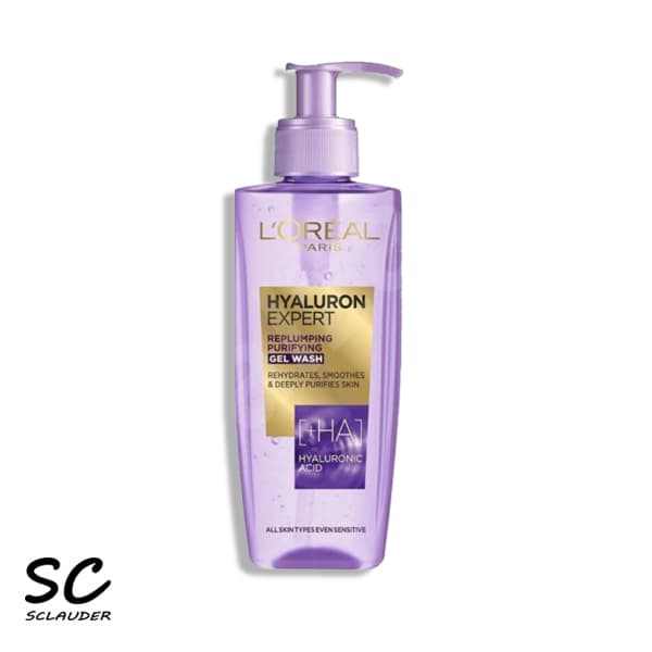 ژل شستشوی صورت هیالورونیک اسید لورال HA حجم 200 میل