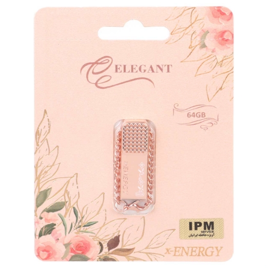 فلش مموری ایکس-انرژی مدل ELEGANT USB2.0 ظرفیت 64 گیگابایت
