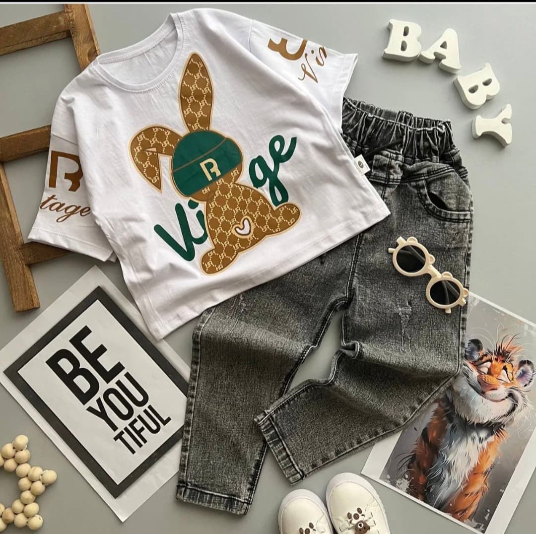 کراپ لش طرح خرگوش مناسب ۶ تا ۱۴ سال شناسه: 729