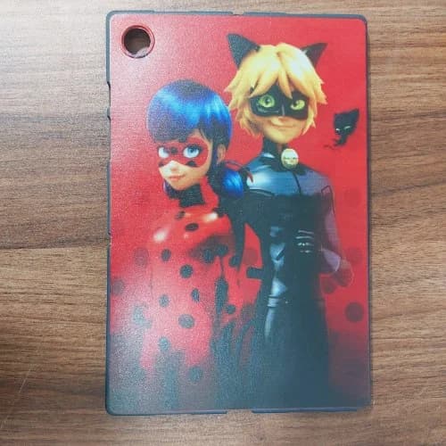 قاب طرح دار تبلت سامسونگ Galaxy TAB A7 LITE SM-T220 / T225 طرح دختر کفشدوزکی