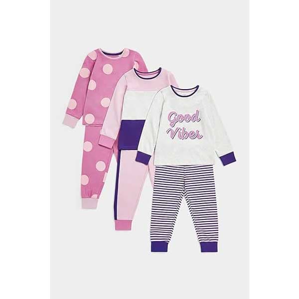 ست بلوز شلوار بچه گانه دخترانه مادرکر مدل Good Vibes