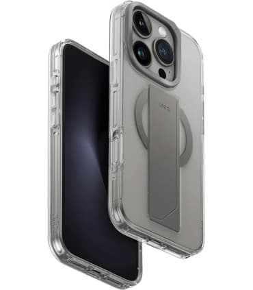 قاب آیفون مگسیف یونیک مدل UNIQ Heldro Max مناسب برای آیفون ۱۶ پرو | رنگ تیتانیوم