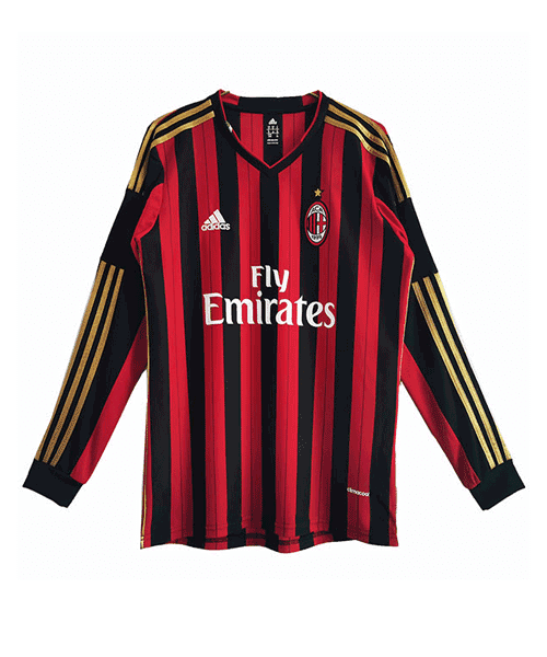 لباس کلاسیک آستین بلند میلان 2013/14-پیراهن تک